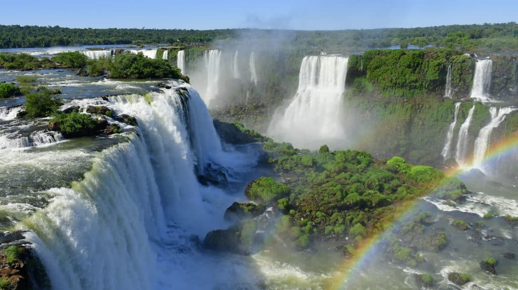 Passarela nas Cataratas do Iguacu